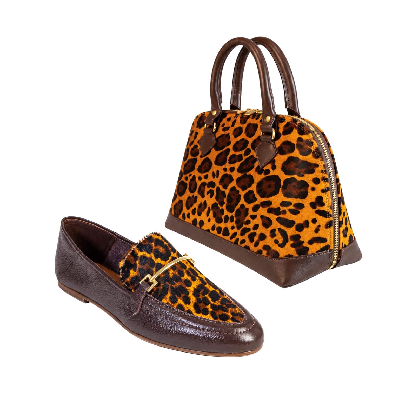 UPTOWN Matching Set in LEOPARD, product view
